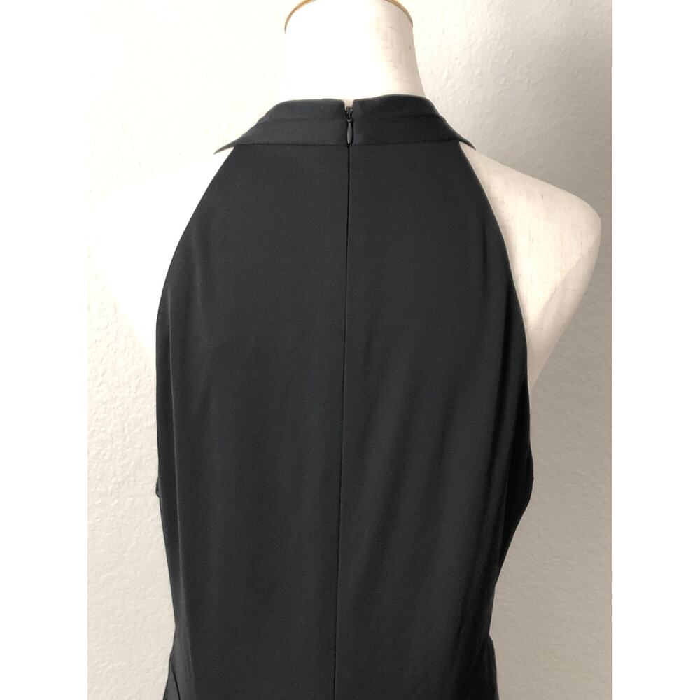 Lauren Ralph Lauren Rukan-Sleeveless Gown Women's Size 16 Black NEW - Picture 5 of 11